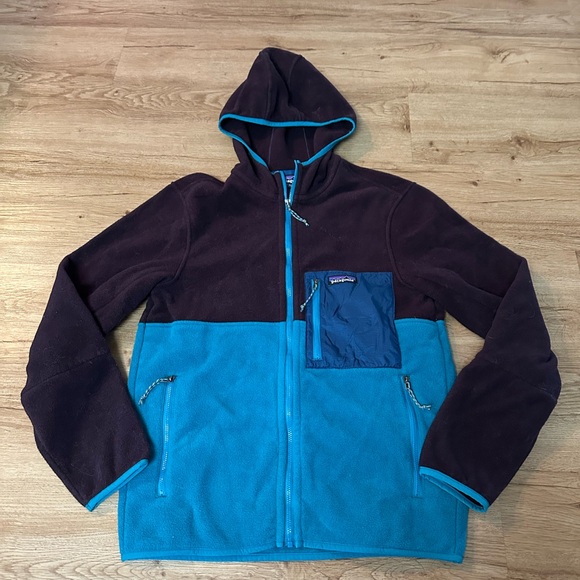 Patagonia Two-Tone Fleece hoodie - Picture 1 of 2